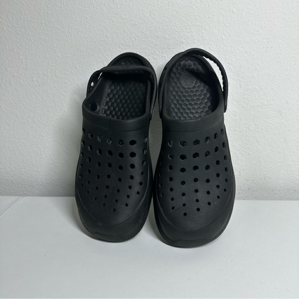 Joybees Mens 12 Active Clog black Breathable Shoes Sandals slip on water